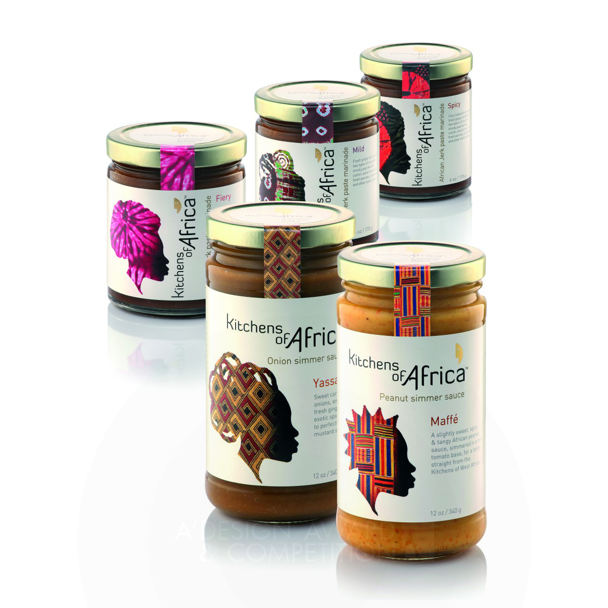 Kitchens of Africa Brand & Packaging Design by Guillermo Dufranc