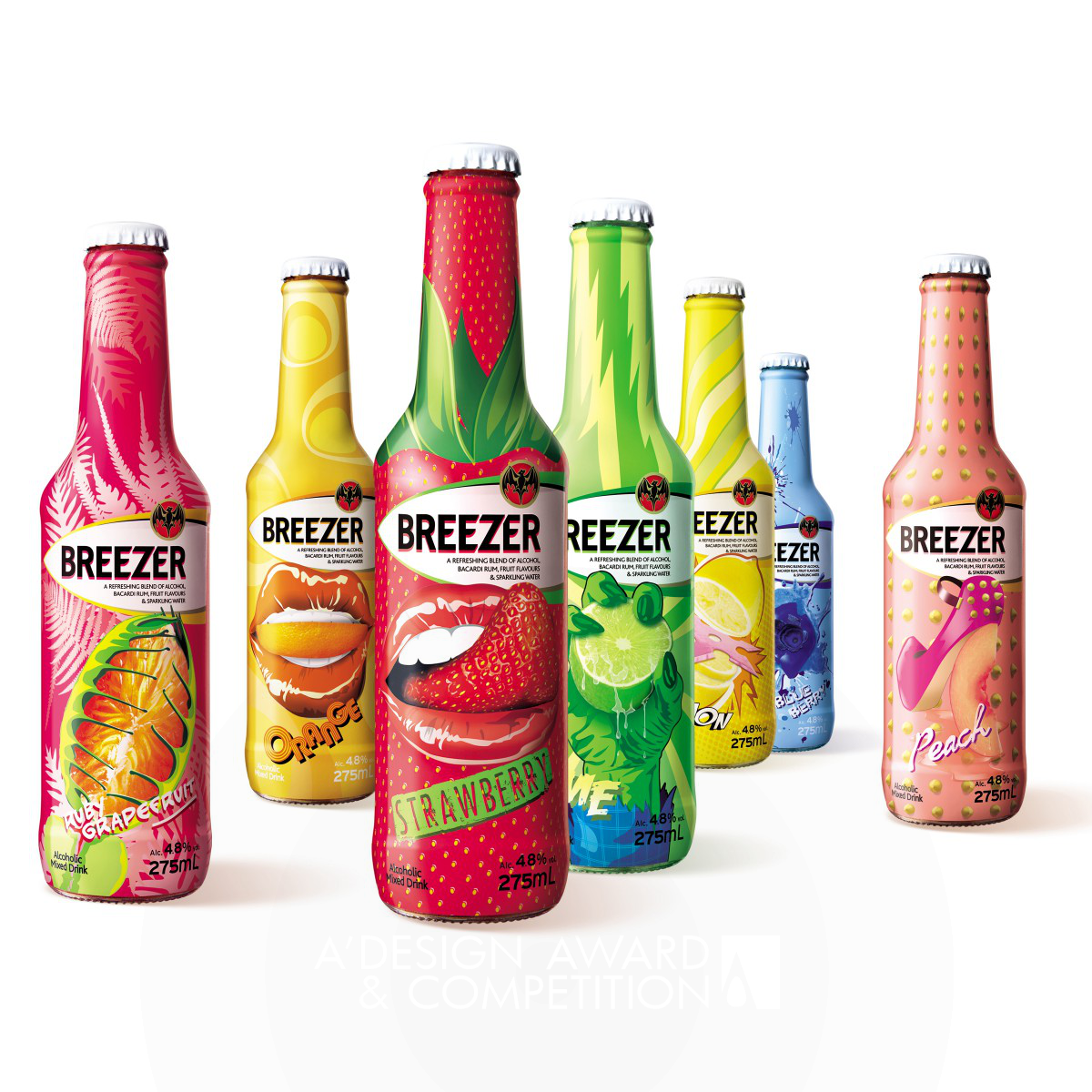 Breezer Be Bold Limited Edition Spirits by Interbrand Shanghai Consumer Brand Team