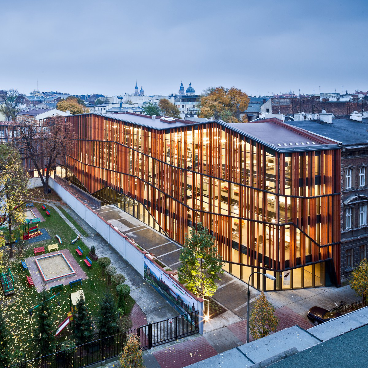 Malopolska Garden of Arts Performing arts centre & mediatheque by Ingarden & Ewý Architects