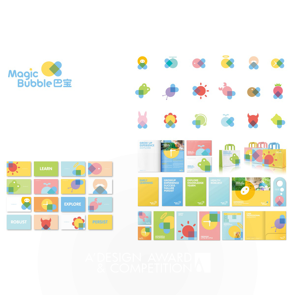 Magic Bubble Corporate Identity by Dongdao Creative Branding Group