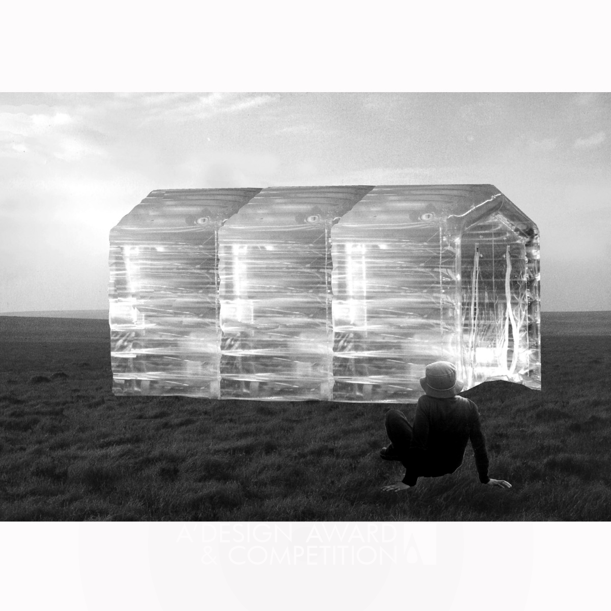 inflatable house  post disaster house by anna rita emili