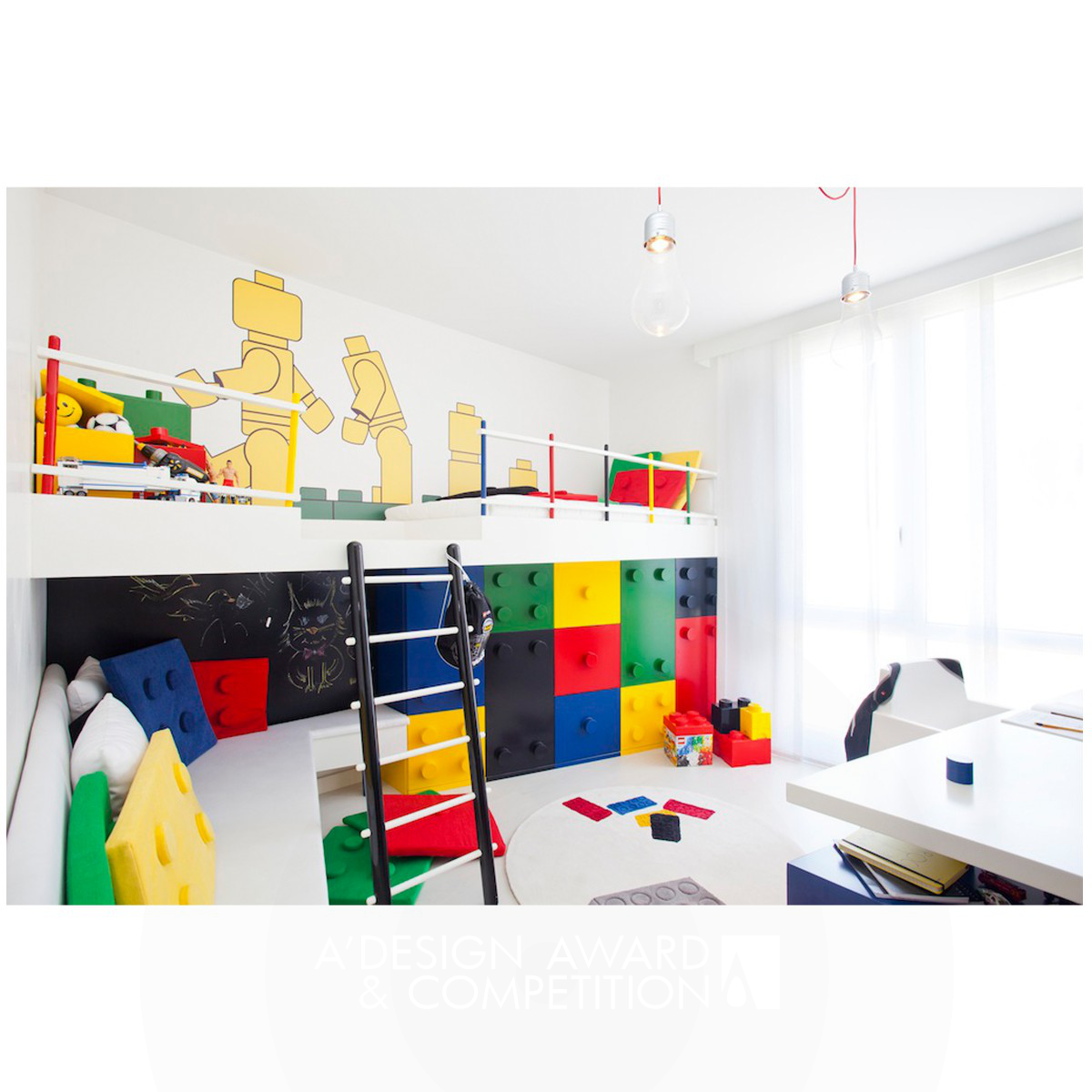 Connected Box Kids Room by Neslihan Pekcan