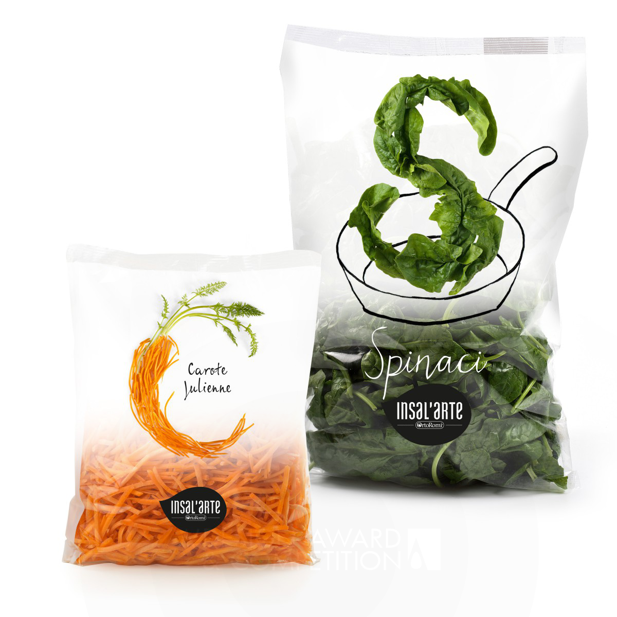 Insal'Arte Food packaging (Fresh Salad) by Mirco Luzzi