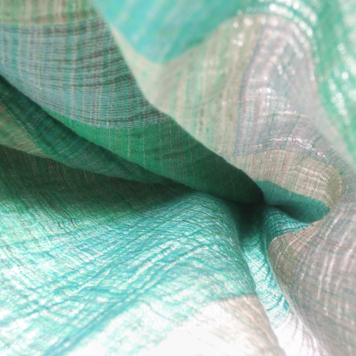 Aqua  Fabric by Junya Nakai