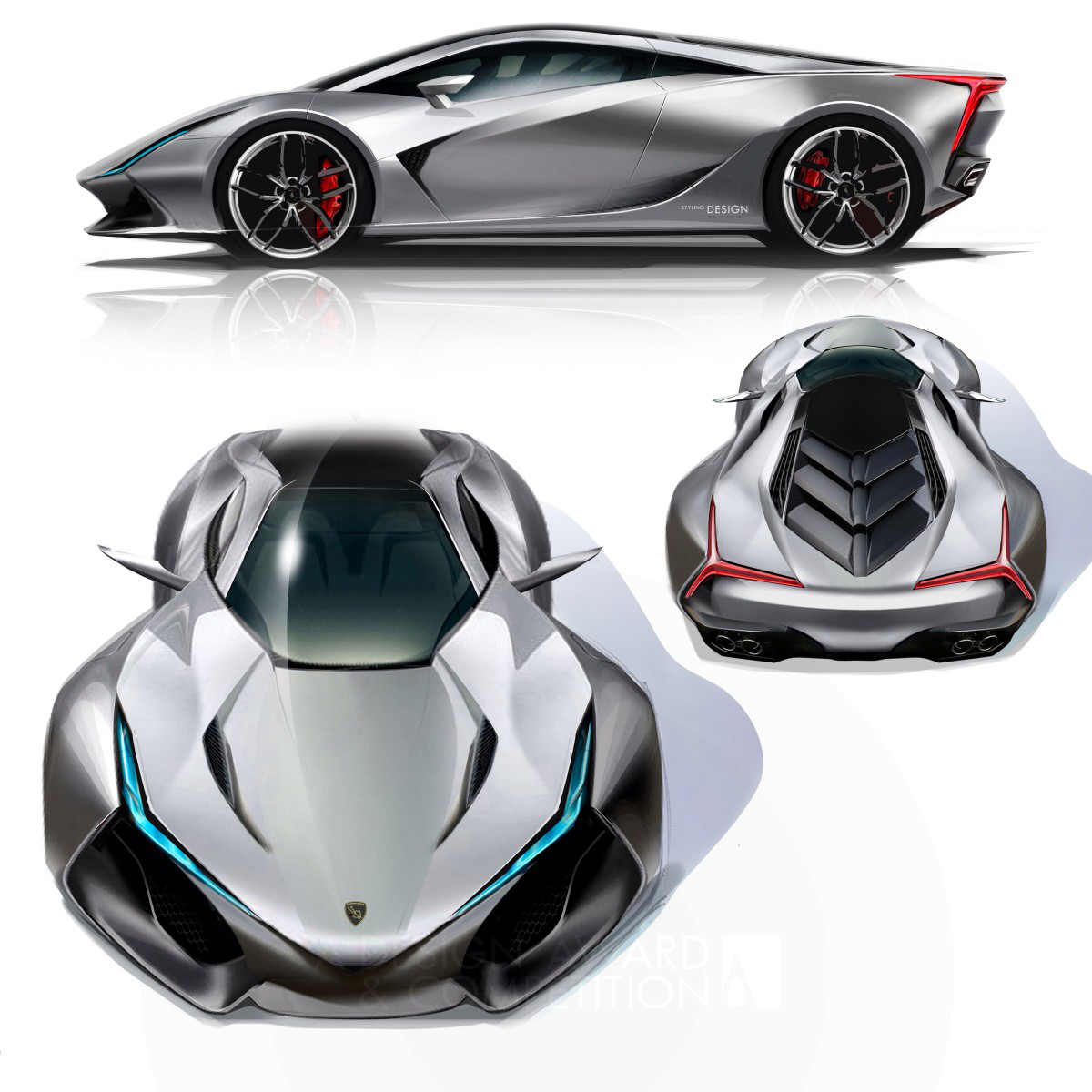 L.A. Vision Concept <b>Aerodynamics and EV system