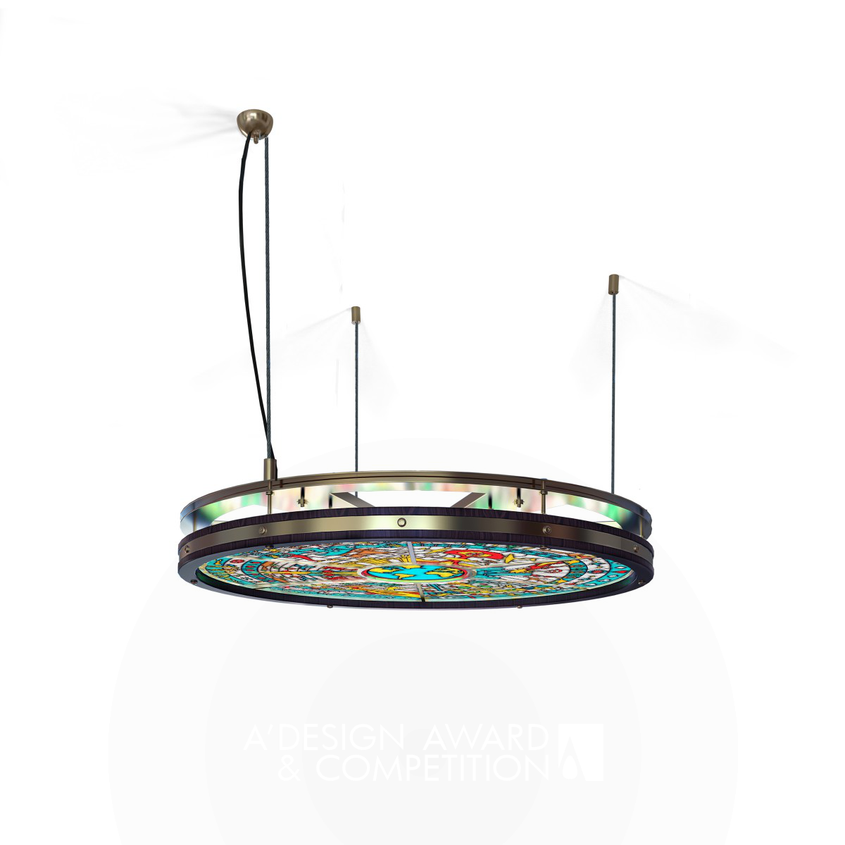 Chartres Ceiling Lamp by André Teoman