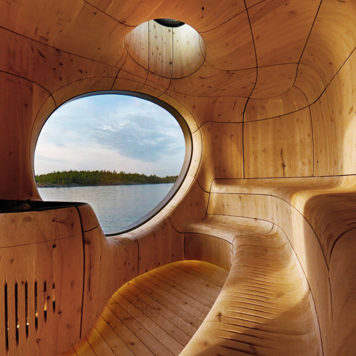 Platinum Winner. Grotto Sauna by Partisans