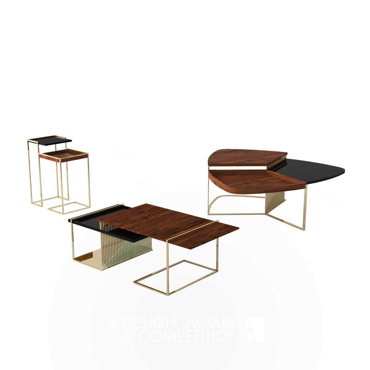 Gignit Coffee and side tables by Spaceroom Design