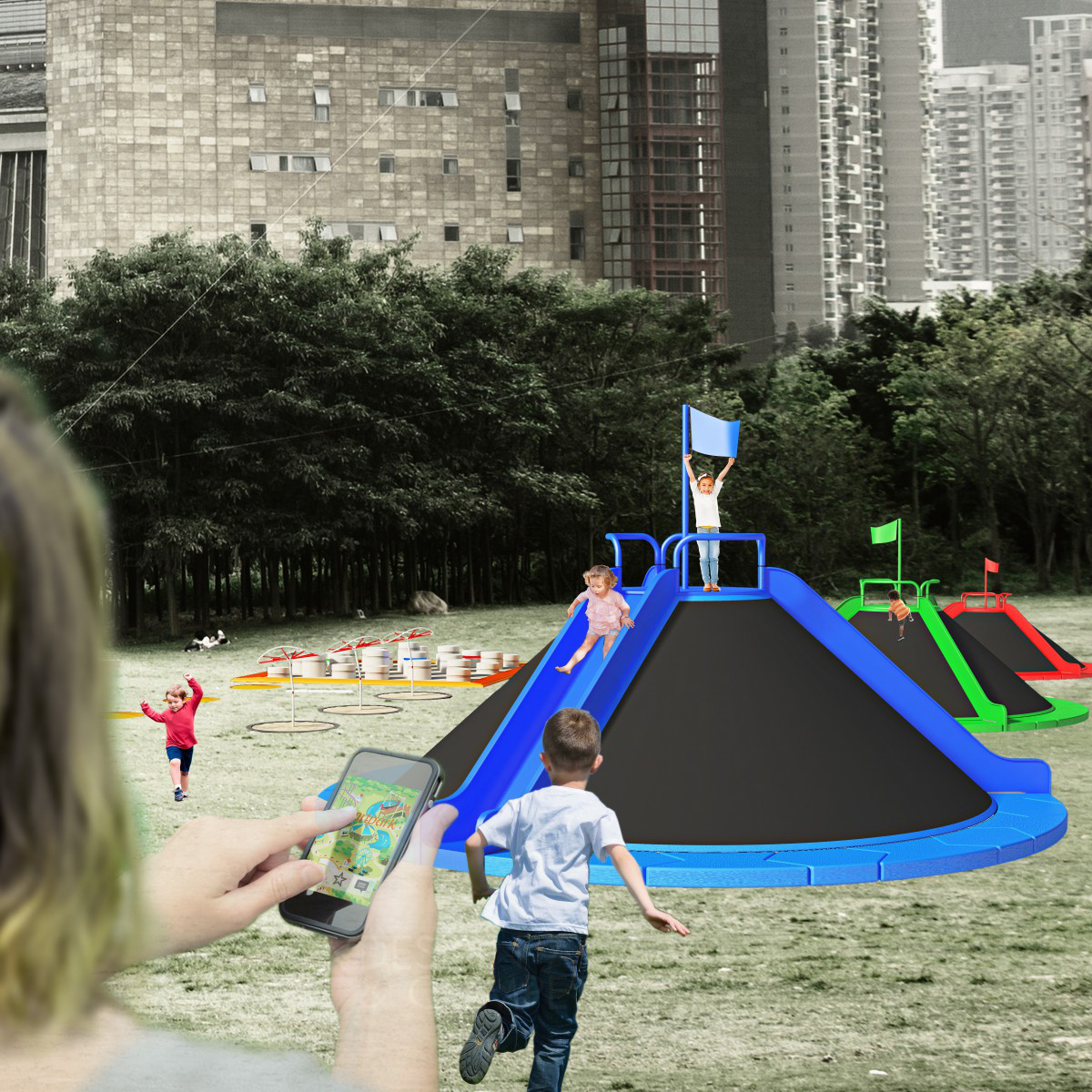 Smartpark System Proposal for Outdoor Playgrounds by Nimet Basar Kesdi