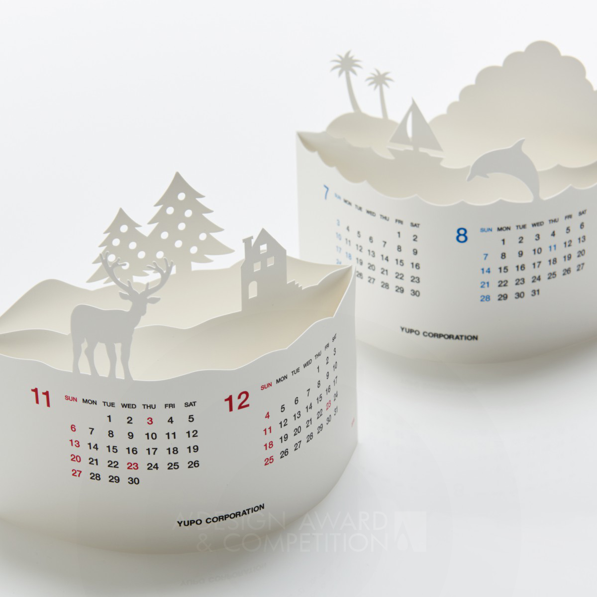 Arc Calendar Calendar by Katsumi Tamura