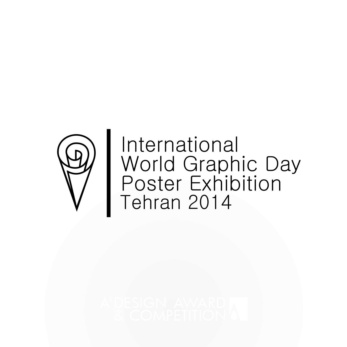 World Graphic Day poster exhibition Visual Identity by Morteza Farahnak