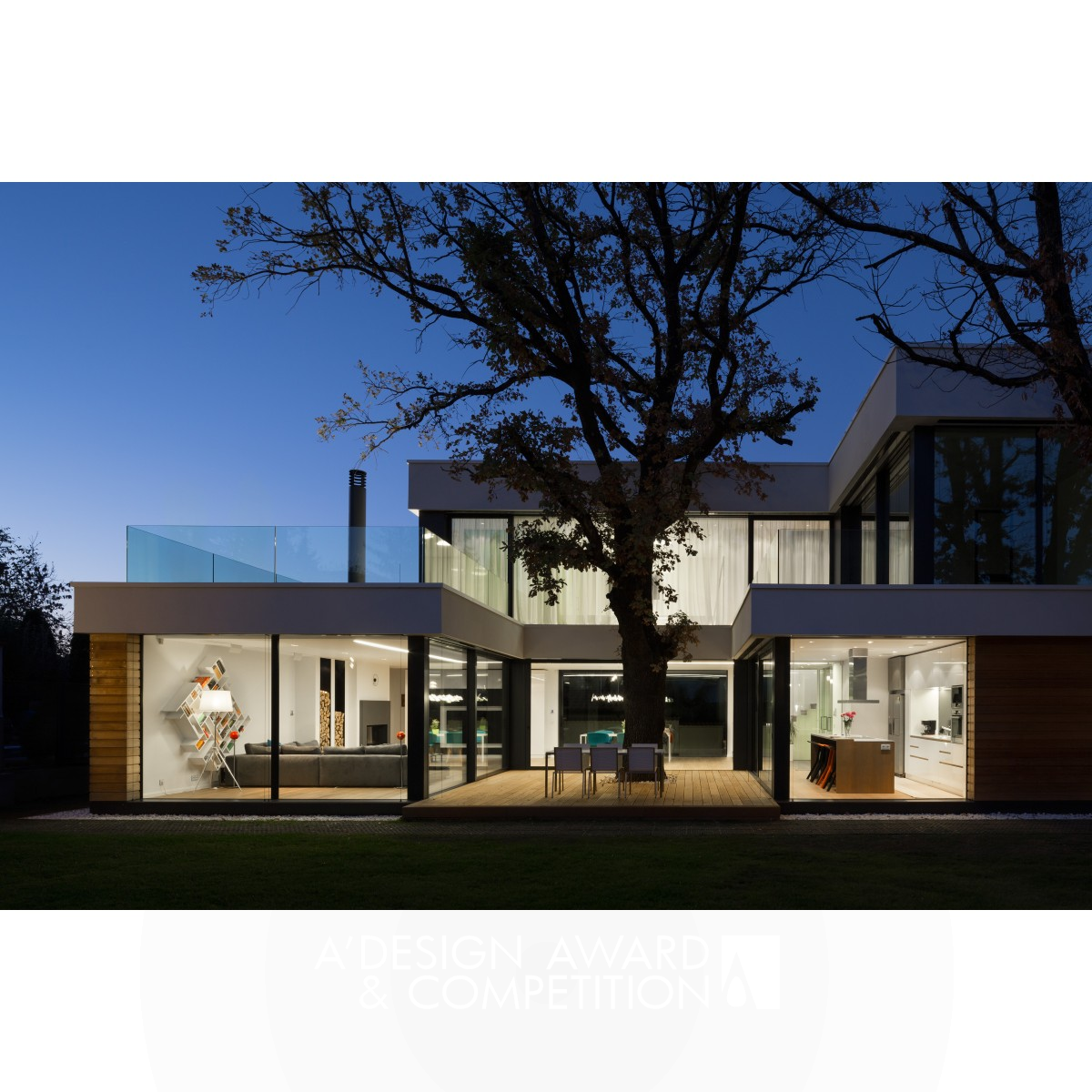 Silver Winner. 2 Oaks House by OBIA Ltd. Architecture Studio
