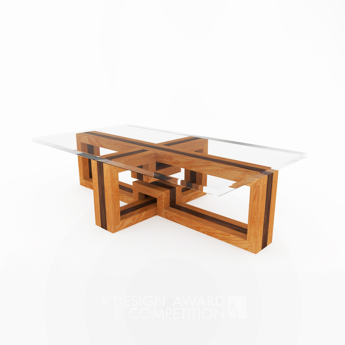 Klotz Structual coffee table by Yu Hiraoka