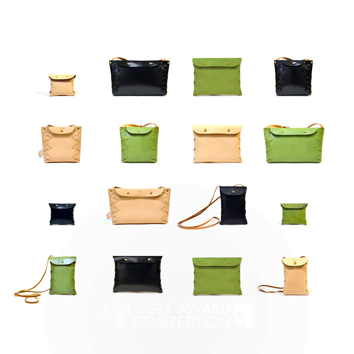 Origami Leather Leather Bags