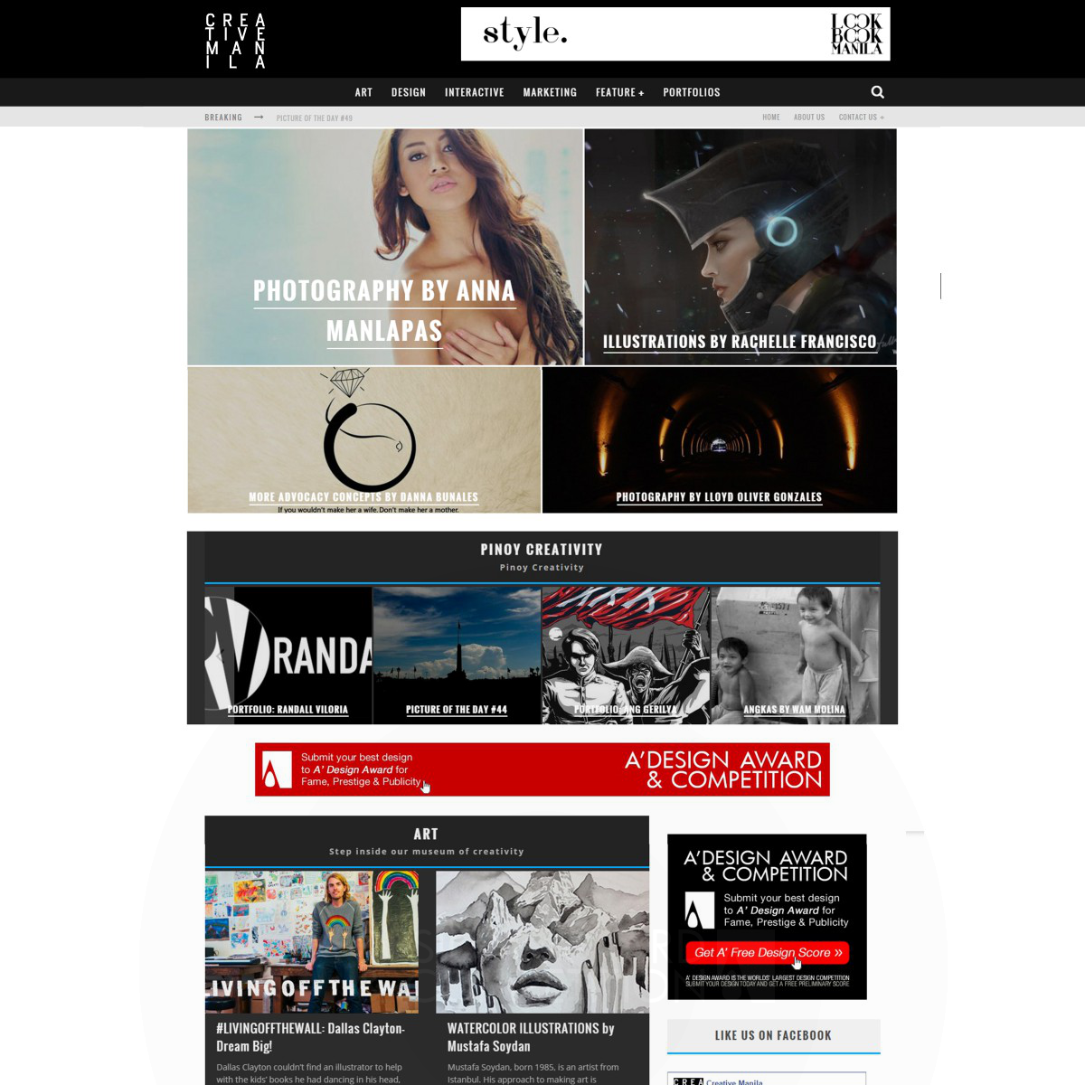 Creative Manila Website
