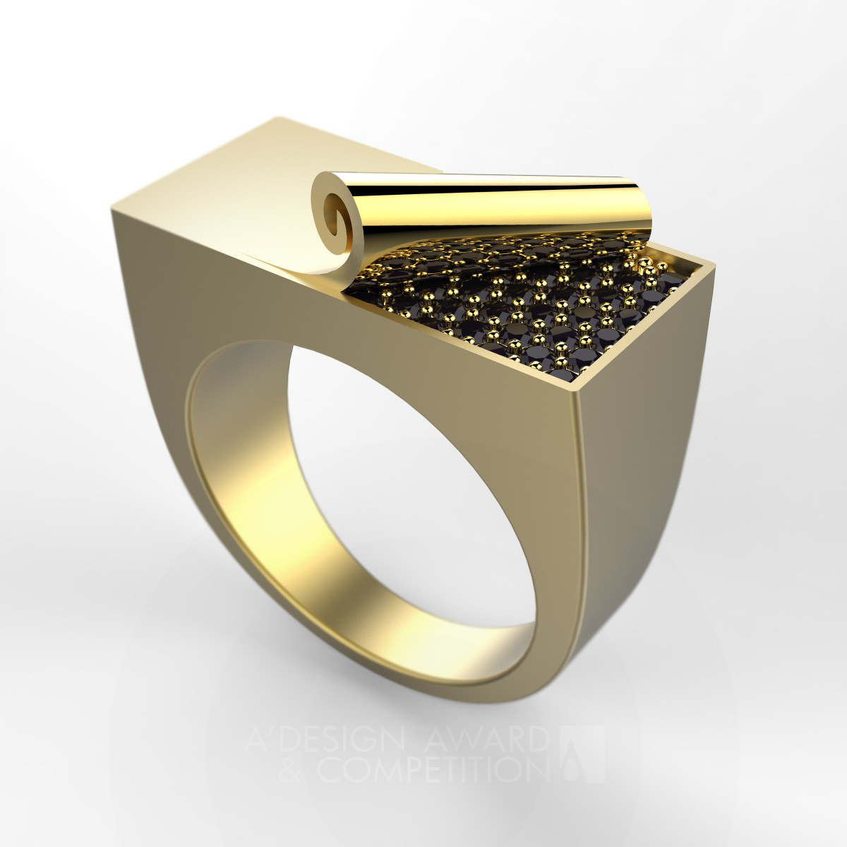 UnveilRing Ring by Mohammad Mirzamohammadi