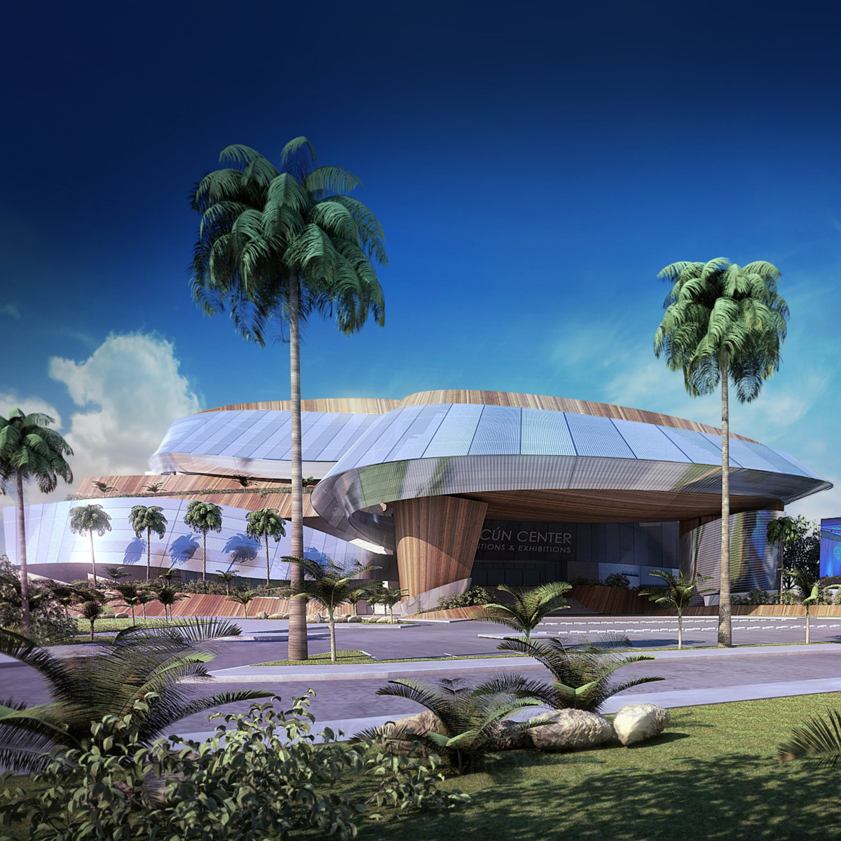 Cancun Center Conventions Center by sanzpont [arquitectura]
