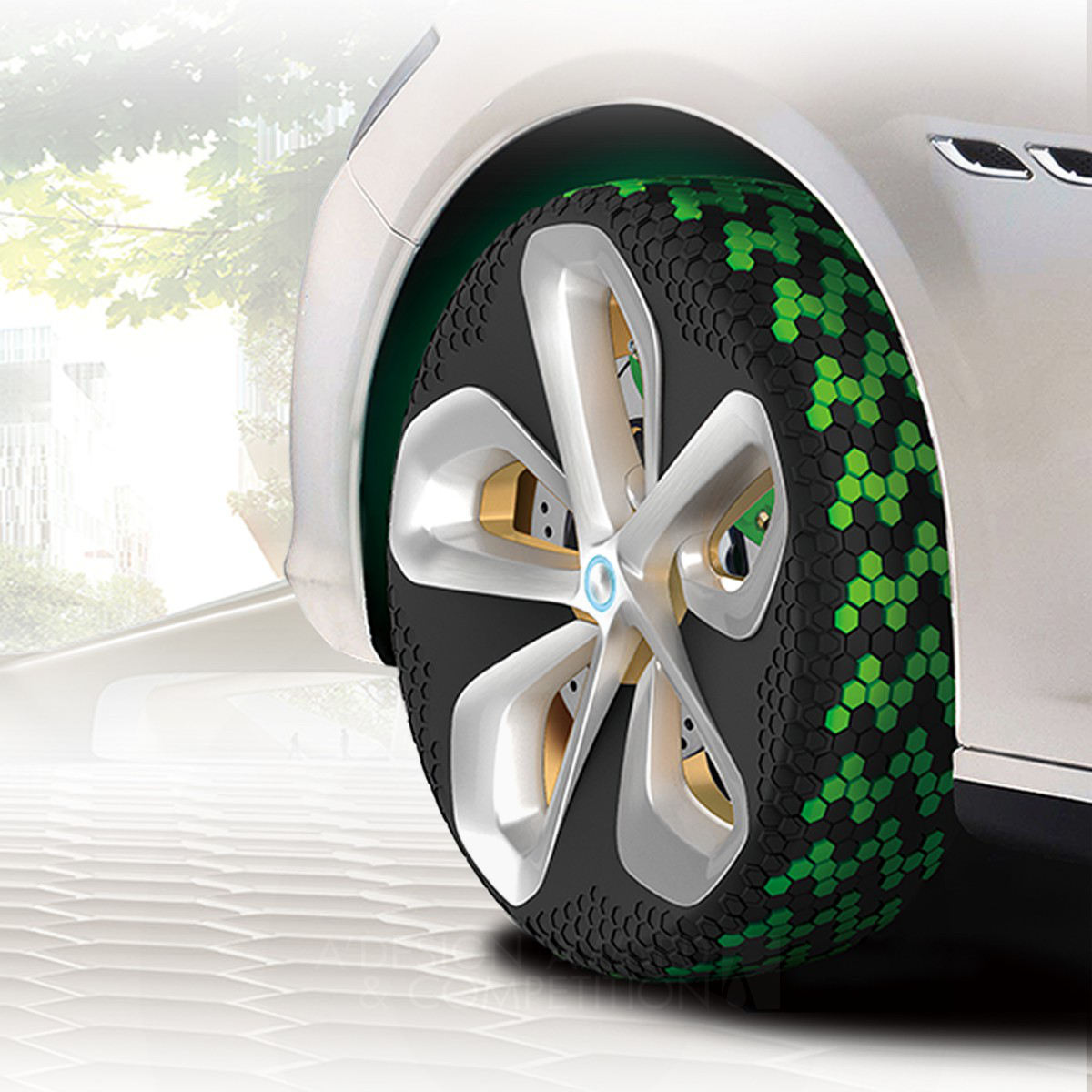 Green Hive: A Sustainable and Innovative Tire Design