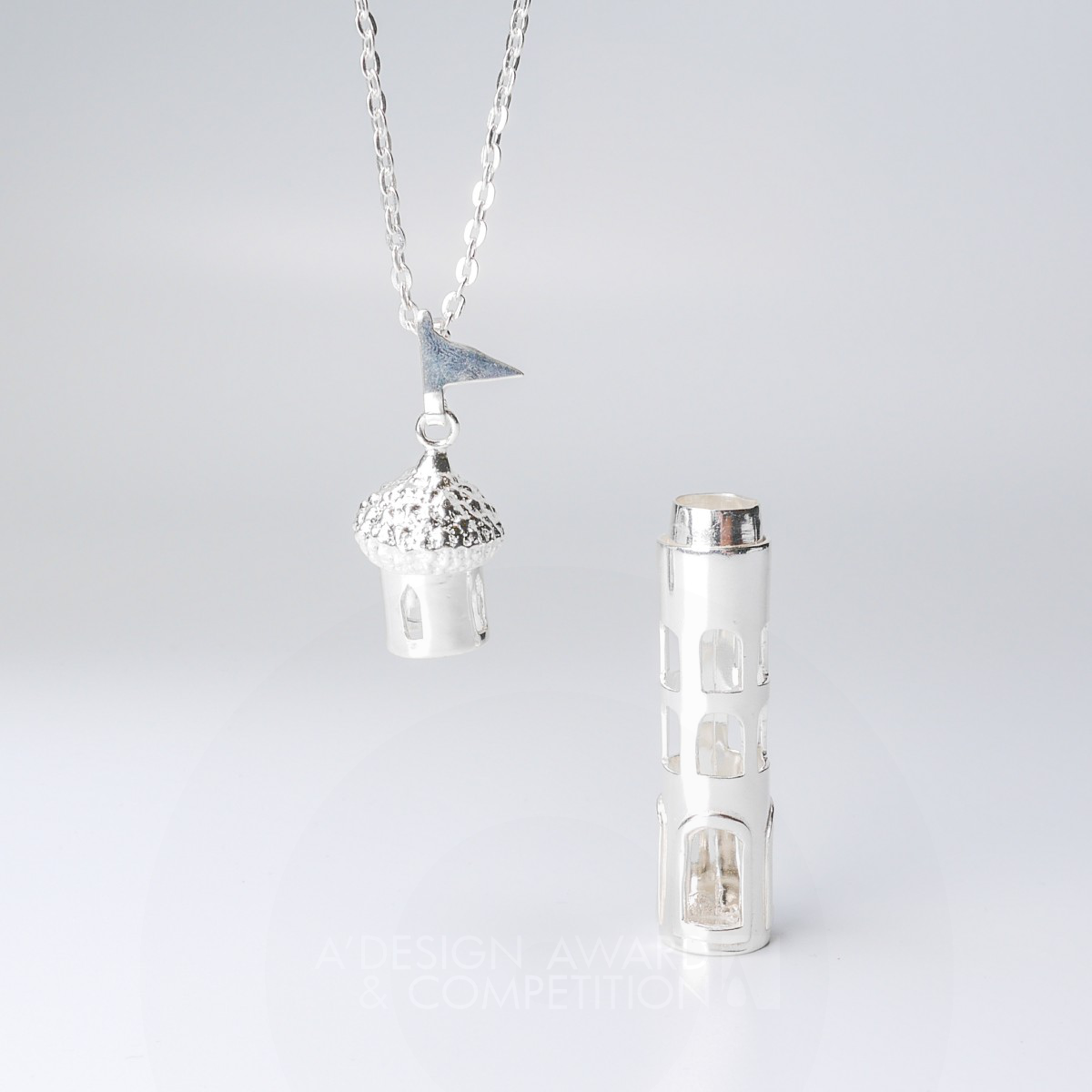 Architecture Pendant (necklace) by Kim Hung Chea