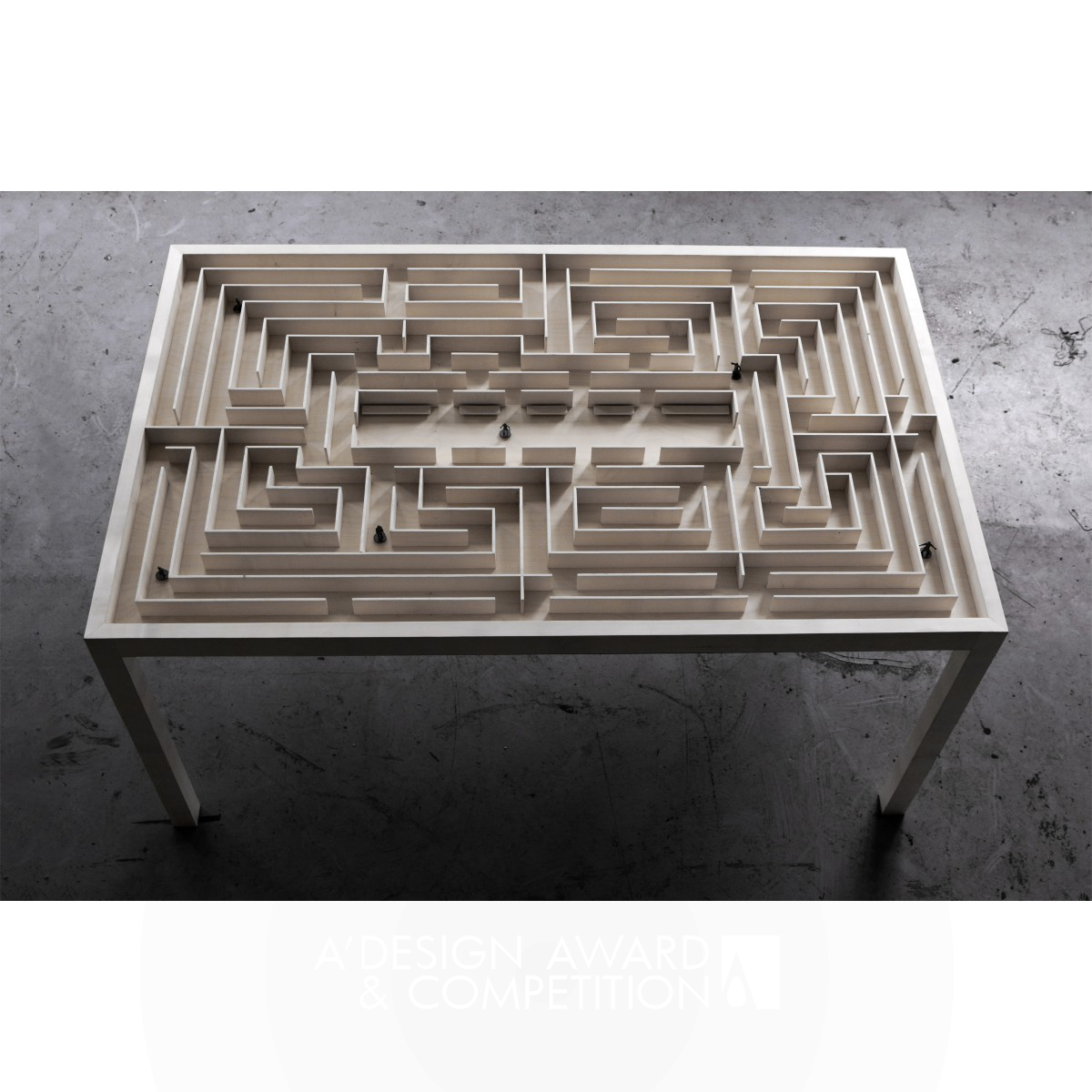 Labyrinth  Table by Benjamin  Nordsmark