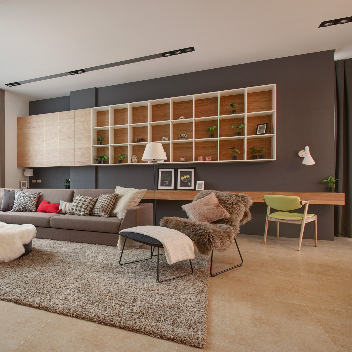 Sharing Lounge Residential House by Shin-Yi Lin