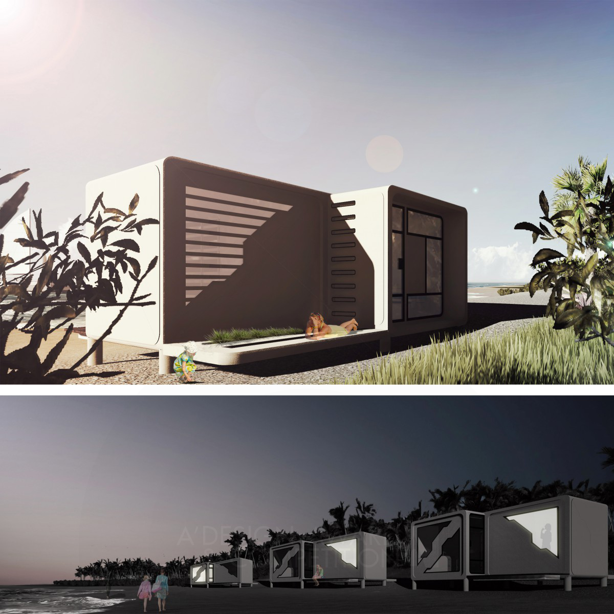 Reef House  Natural Building System by Israel Lara