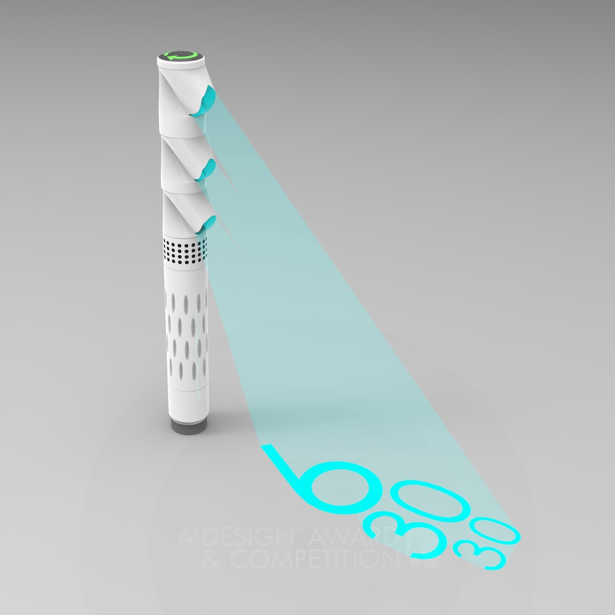 Silver Winner. Pin Clock by AliReza Asadi