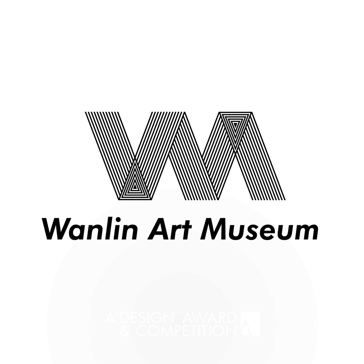 Wanlin Art Museum Logo  by Dongdao Creative Branding Group