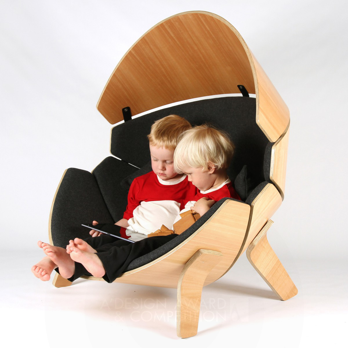 Hideaway Children's Chair by Think & Shift Studio
