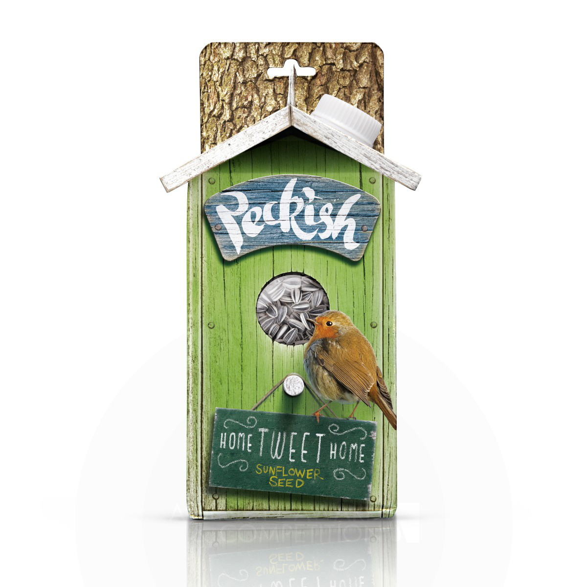 Peckish Bird Food Packaging by Springetts Brand Design