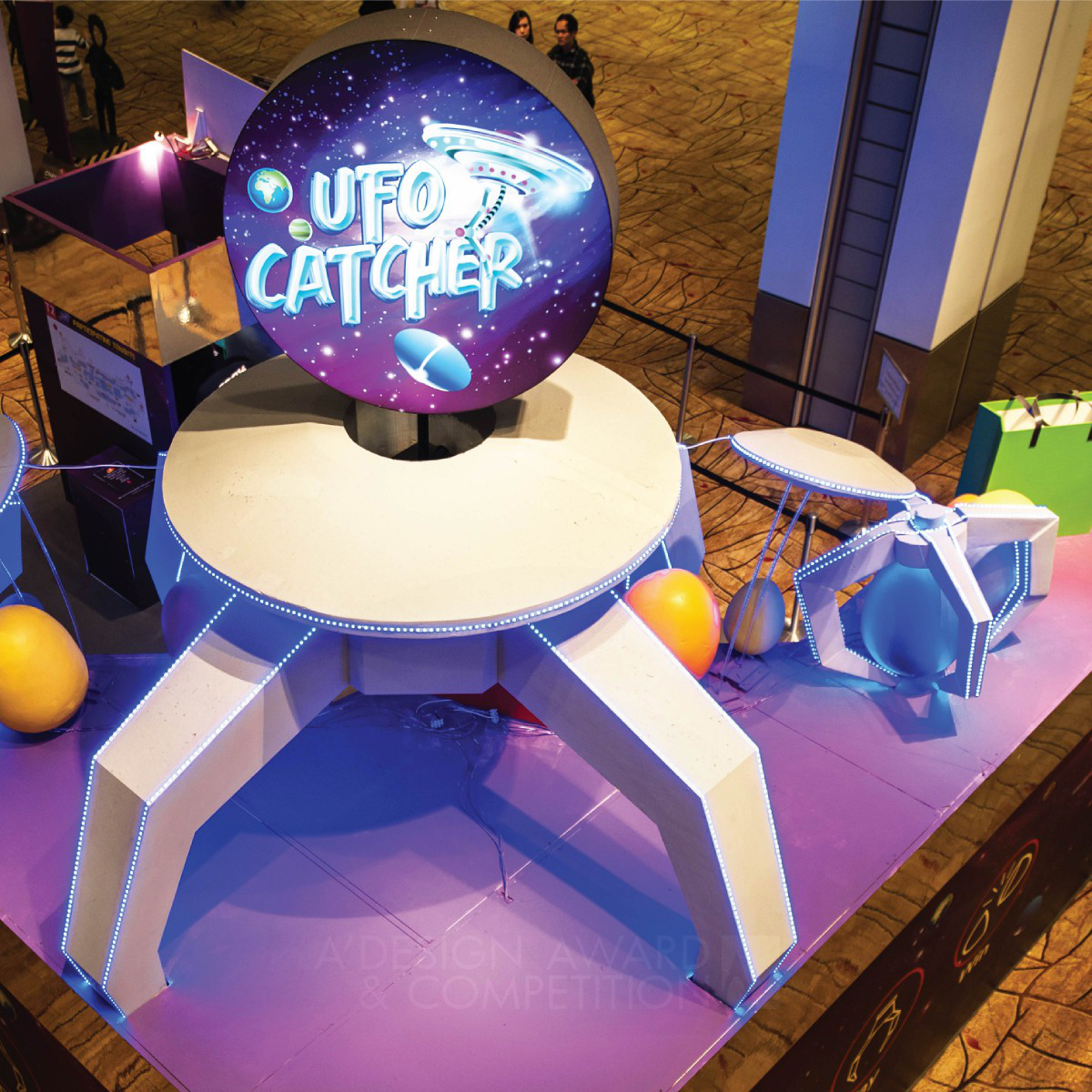 UFO Catcher Event design by Visual Studio Singapore Pte Ltd