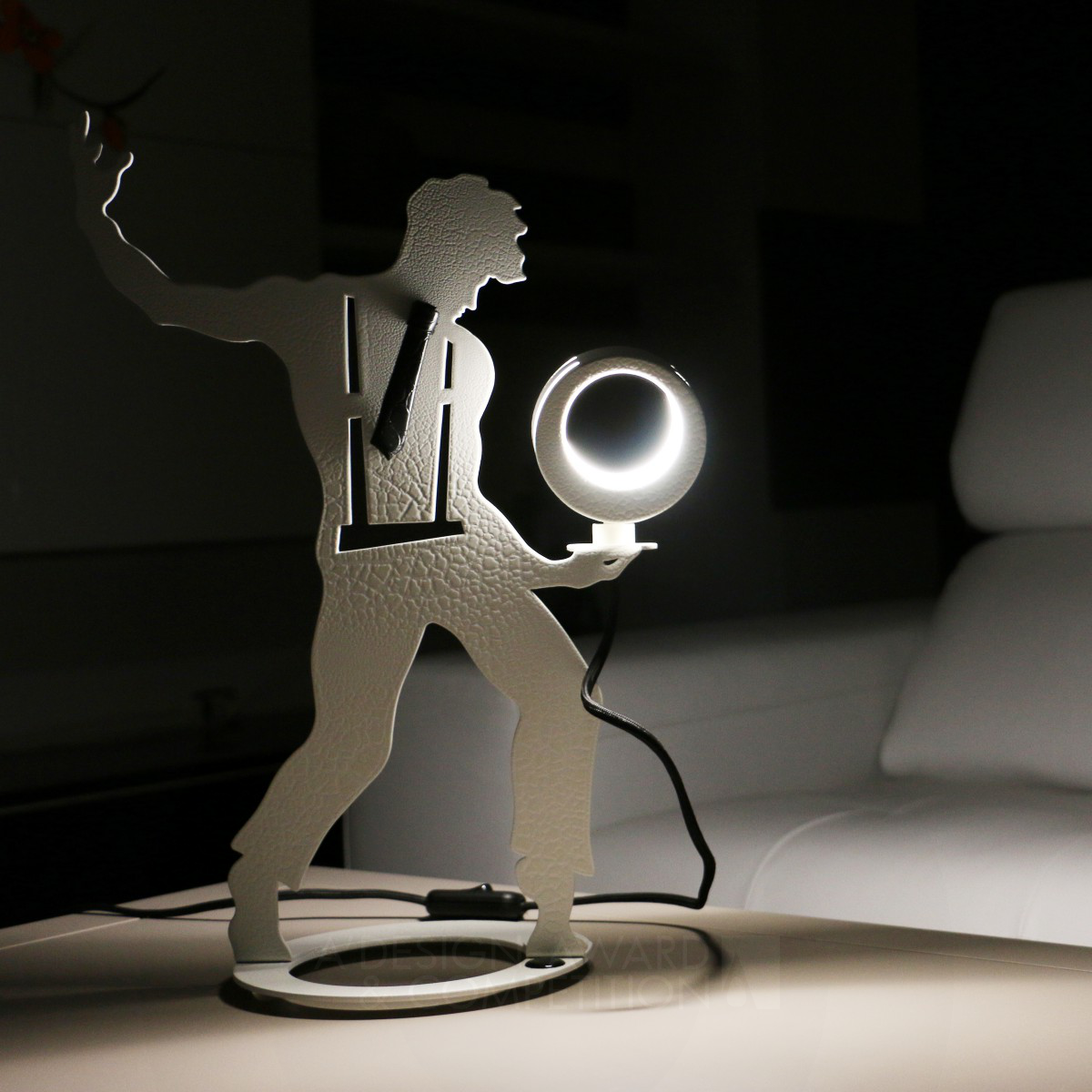 Mod.01 Igor - The Illusionist Lamp Adjustable table lamp for indoor by Maria Grazia Paternoster