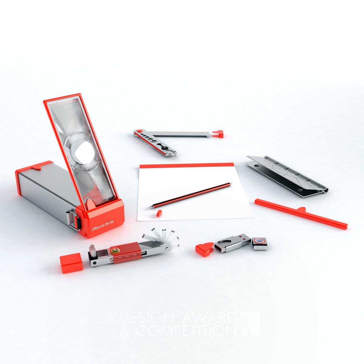 Office on the Go Stationary Kit by Hakan Gürsu