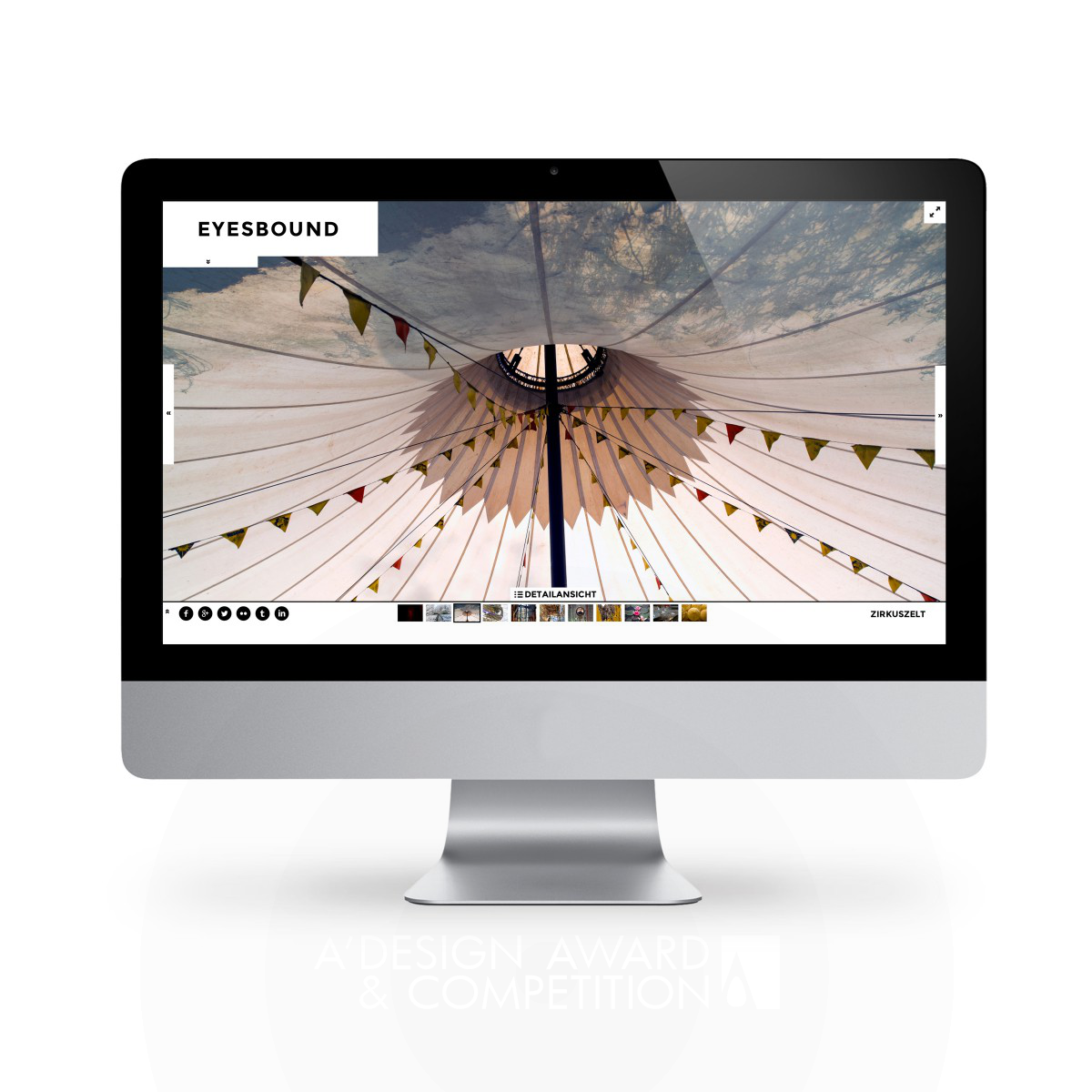 Eyesbound: Portfolio Website Design
