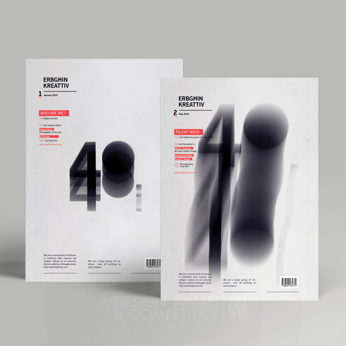 40 Kreattiv Covers <b>Editorial 