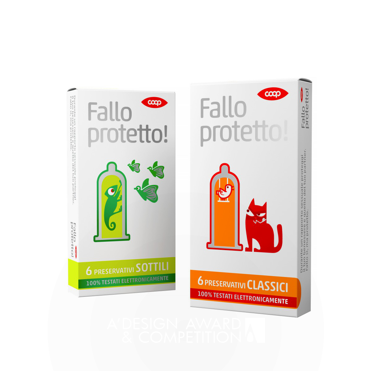 Fallo protetto! Condom by Rossetti Brand Design