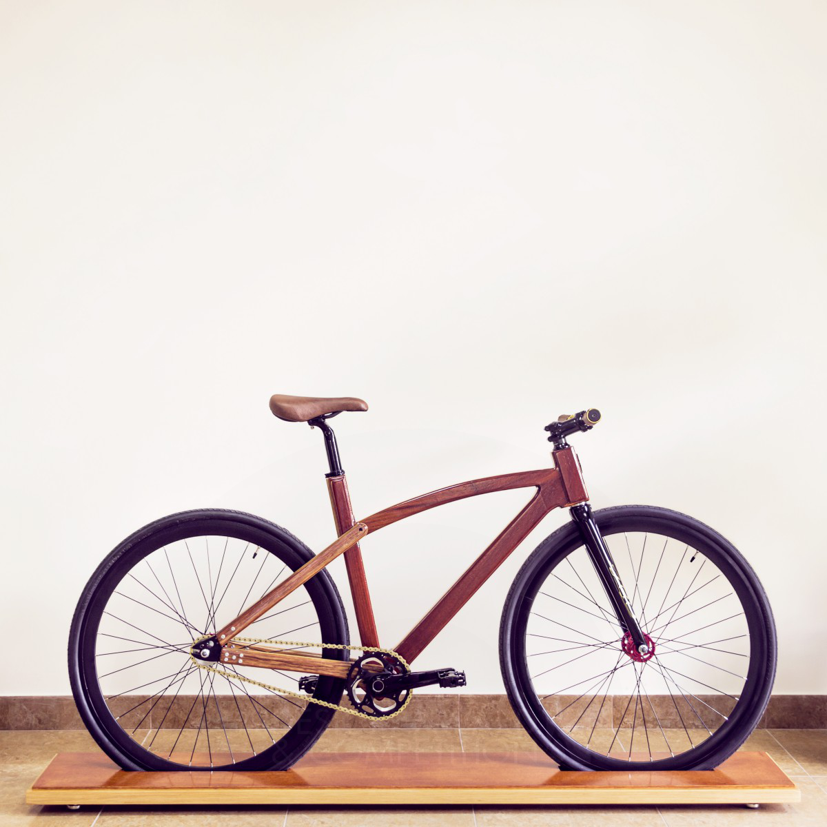 FRB Custom Wooden Bicycle by Konstantinos G. Papadopoulos
