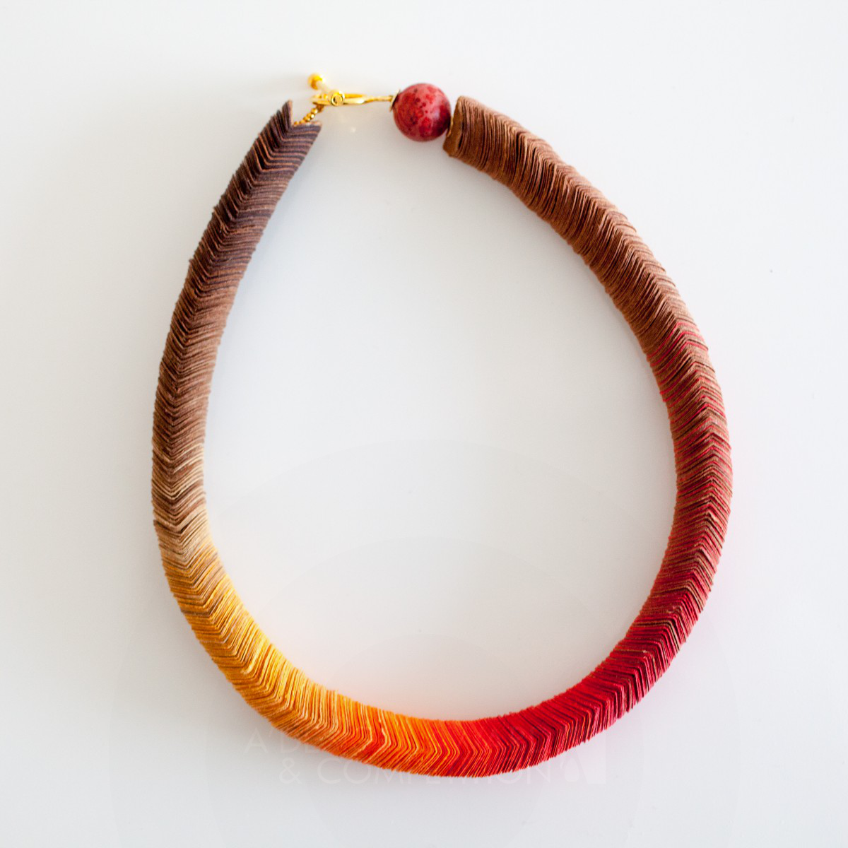 Degrade Line Necklace by maria eftychi