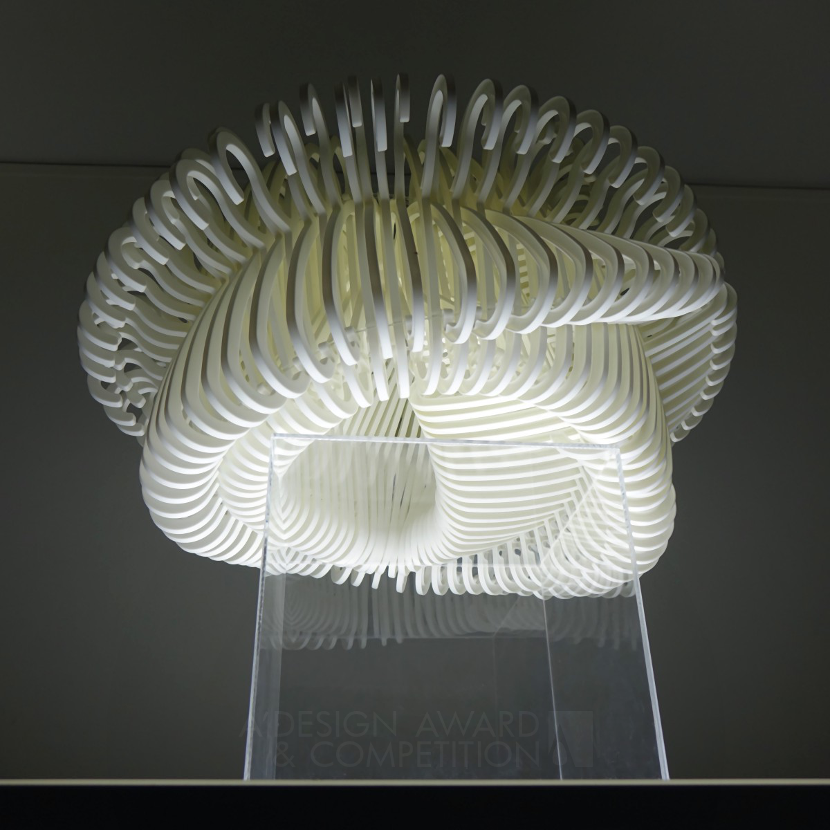 A Dream tabletop lighting installation by Naai-Jung Shih