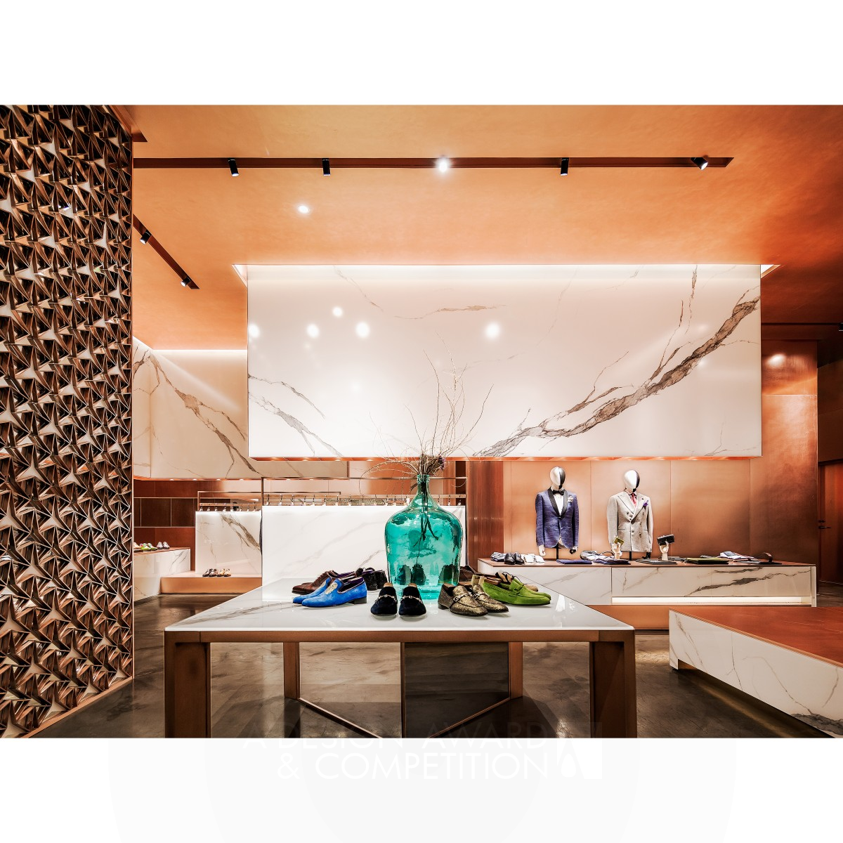 Gold Winner. H.E Homme Store by Kingson Leung