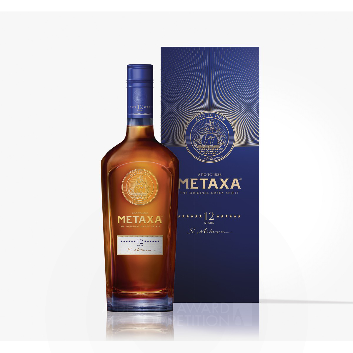 METAXA 12 Stars <b>Packaging Design