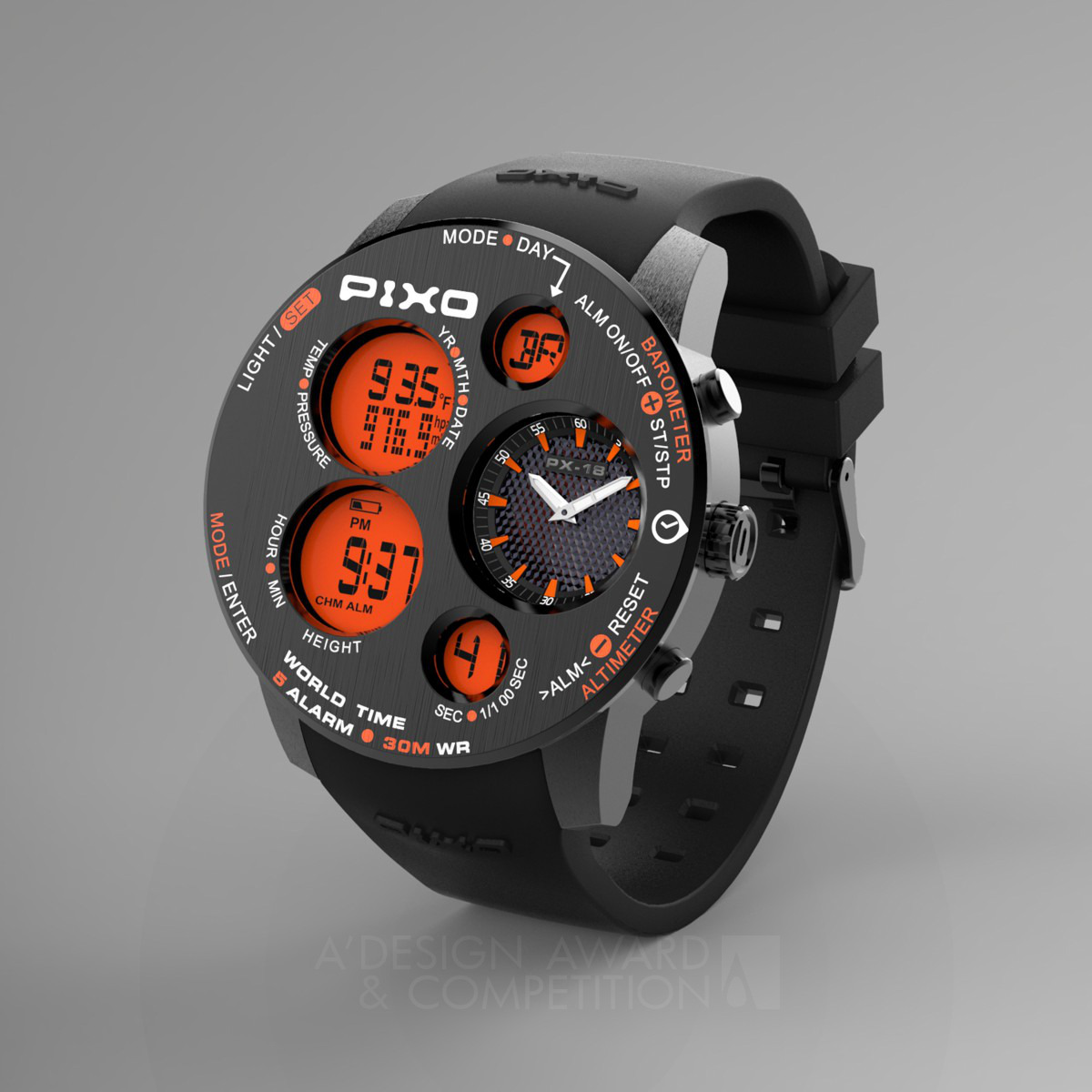 Mission Multifunctional watch by IDX DESIGN Team