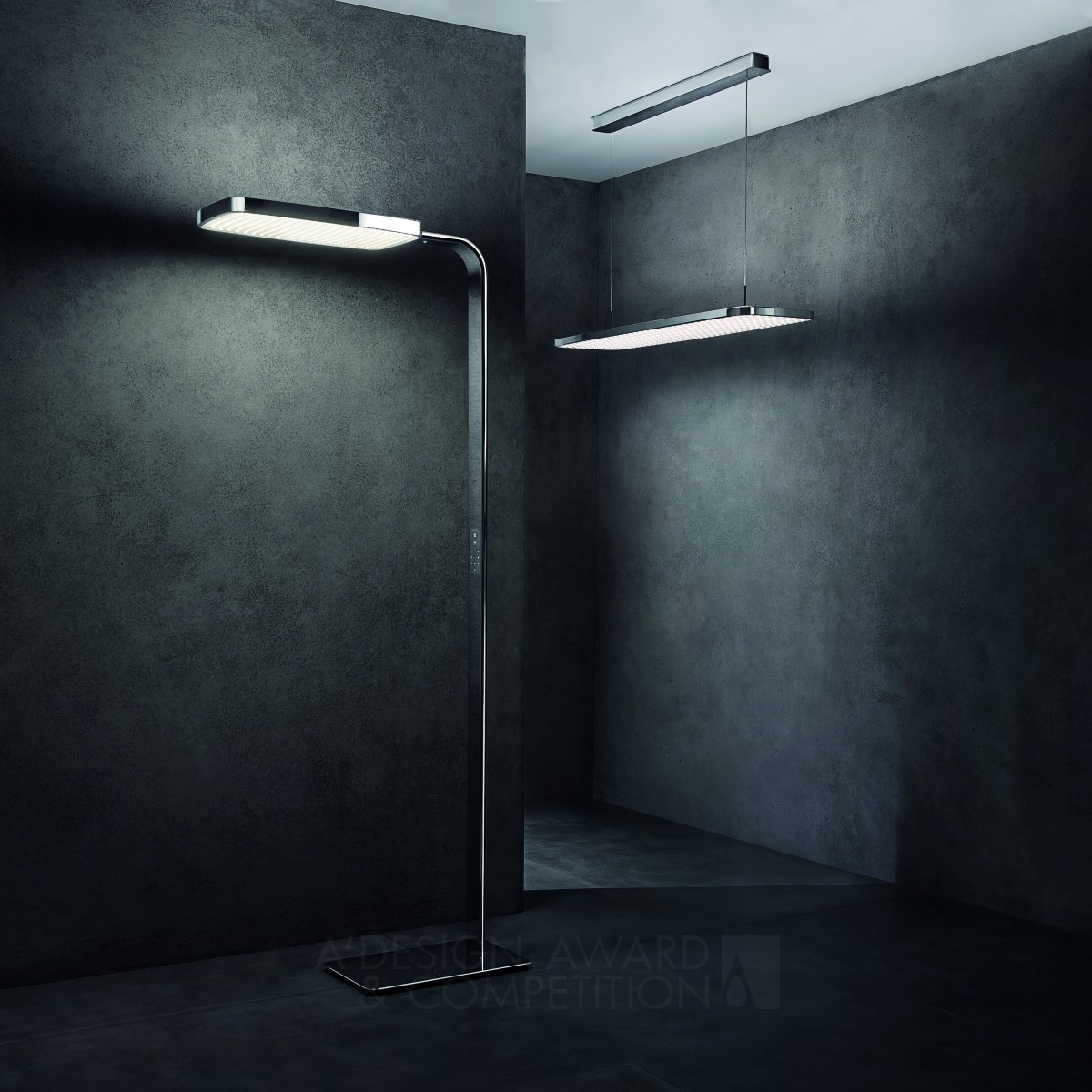 PRANA+ Office Floor Light by Peter Schmidt, Belliero & Zandée Gmbh
