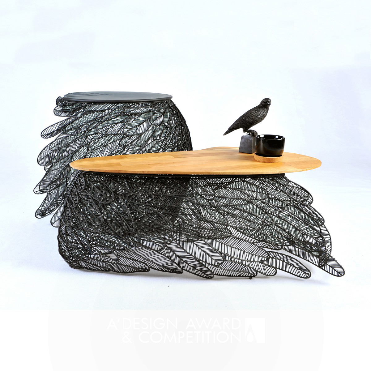 Feather <b>Coffee and Side Table