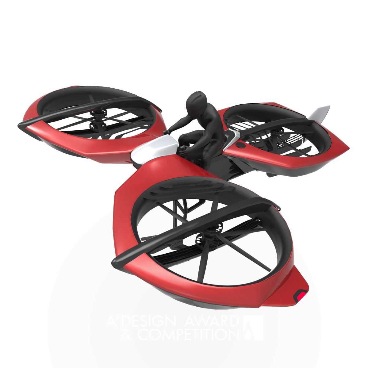 Flike Passenger Drone  Passenger drone by Maform Design Studio Bronze Futuristic Design Award Winner 2017 