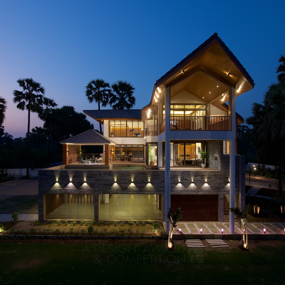 Silver Winner. Gable House by Bheru Jangid