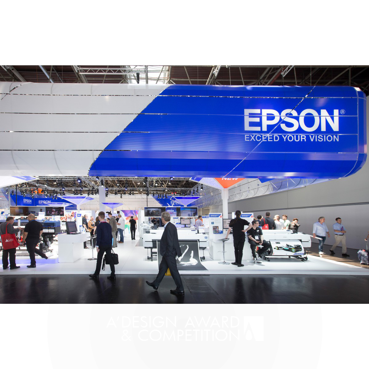 EPSON Drupa2016 Exhibition stand by Ton Wittebol