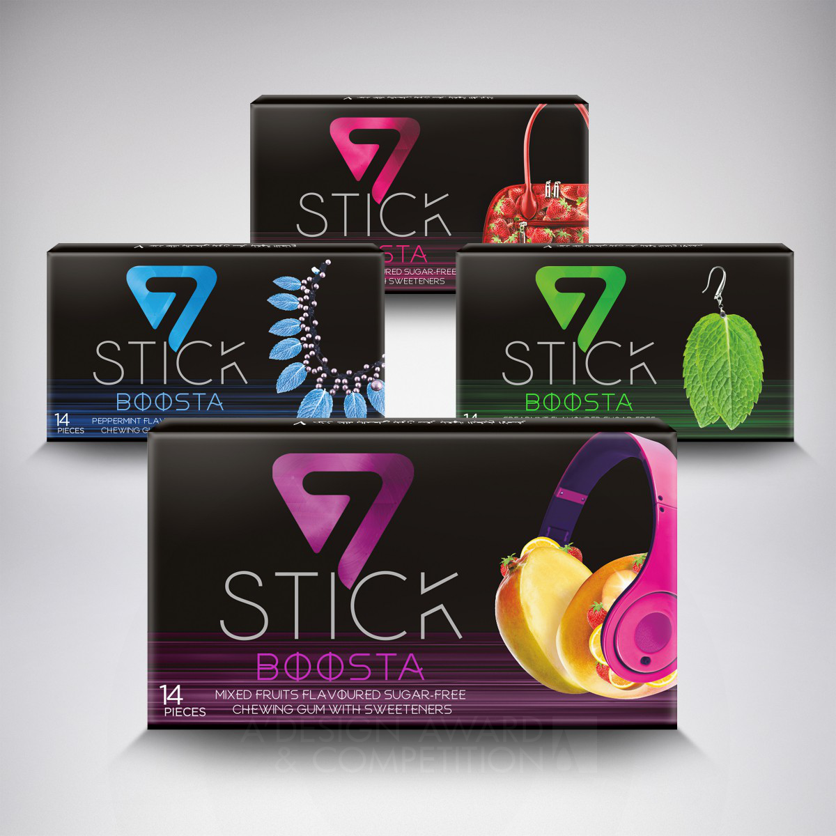 7 STICK CHEWING GUM by Twinsadhouse