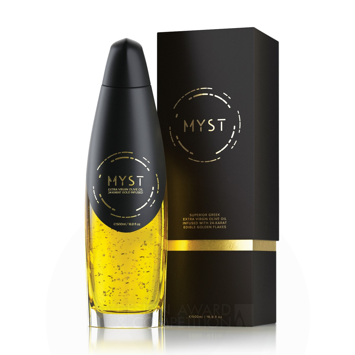 Gold Winner. Myst Olive Oil by I.Venkov, H. Kakoulidis, J. Tsapanidis
