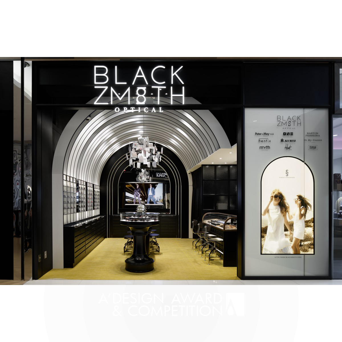 Blackzmith Eyewear Shop by Chikara Sasaki